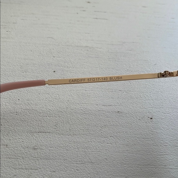 LUCKY BRAND NWOT Blush Gold Cardiff Sunglasses - Picture 8 of 9
